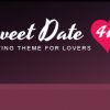 Sweet Date with Landing Responsive